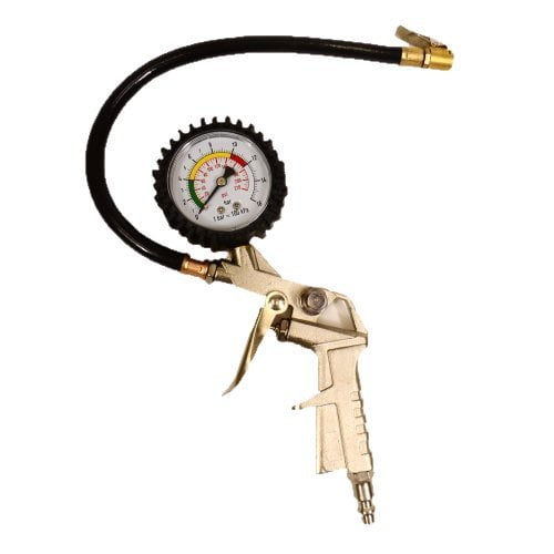 Tire Inflator Gun with Oversized Dial Reader (Up to 220 PSI Guage)