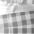 thumbnail image 5 of Lumberjack Check Gray/White Comforter Set Full, 5 of 5