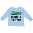 thumbnail image 3 of Inktastic Future Cricket Player Boys Long Sleeve Toddler T-Shirt, 3 of 5