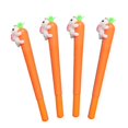thumbnail image 2 of 5PCS 0.5MM Carrot Shaped Black Ink Gel Pen Rabbit Gel Pen for School Office Students, 2 of 3