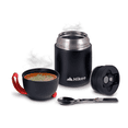 thumbnail image 1 of Termo de Acero Inoxidable 628 ml para Comida Termo para Sopa y Comida Caliente y Fría Xtellar negro, 1 of 4