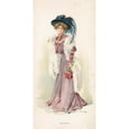 thumbnail image 2 of J. Barrick 14x24 Gold Ornate Framed and Double Matted Museum Art Print Titled - Society Maid, No. 2 (1908), 2 of 4