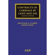 Contracts of Carriage by Land and Air (Hardcover) by Malcolm A Clarke, David Yates