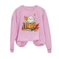 thumbnail image 4 of Enjoytime Crew Neck Sweatshirts Women Halloween Graphic Long Sleeve Pullover Tops Casual Loose Cute Sweatshirt, 4 of 4