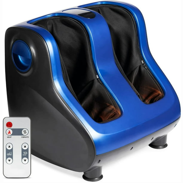 LifePro Deep Tissue Foot and Calf Massager Machine Shiatsu Foot Massager for Plantar Fasciitis, Blue