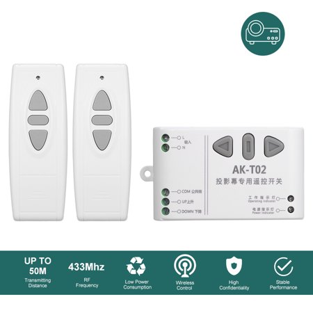 Smart Home 433Mhz AC Motor Remote Controller Wireless Remote Control ...