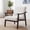 Beige, variant on Century Modern Armchair, Solid Wood Arm Chair, Upholstered Comfy Reading Chair for Living Room, Bedroom, Waiting Room, Light Green