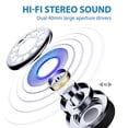 thumbnail image 4 of Auriculares Bluetooth YTDTKJ Nakano Miku con micrófono plegable azul, 4 of 9