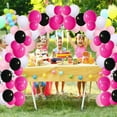 thumbnail image 6 of 112 PCS Balloon Set For Party Decorations Black Pink White Balloons Outdoor Wedding Party Decoration, 6 of 8