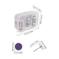 thumbnail image 2 of Raindrops 2Set Versatile Nail Buffer Sandpaper Discs Set with Color Coded Grits for Home Manicure and, 2 of 8