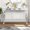 Oak+Silver, variant on Console Table with Mirror / In Living Quarters / Adds Visual Appeal