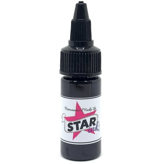 STARINKMAKEUP - Permanent makeup ink - Black 30ml - Micropigmentation - Microblading - tattoo