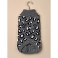 thumbnail image 3 of Nvzi Ropa para perros M, suéter grueso y cálido de invierno para cachorros M (gris, M), 3 of 4