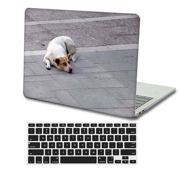 KSK KAISHEK Protective Case Hard Cover for Newest MacBook Pro 15 inchs( Retina Display Touch Bar, 2019 2018 2017 2016) + Black Keyboard Cover Model A1990&A1707 Animal A 0368