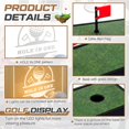 thumbnail image 3 of Expositor de pelota de golf Tioncy LED USB con base de madera de 15 x 6 x 2 cm, 3 of 7
