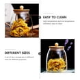 thumbnail image 3 of 3 Pcs Storage Jars Cereals Sealed Jars with Lid Transparent, 3 of 8
