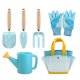 thumbnail image 1 of Juego de herramientas de jardinería para niños, 6 piezas, juego de exterior, herramientas de jardín, juguetes de jardín para niños de 3 a 8 años, regadera de plástico para niños y niñas., 1 of 7