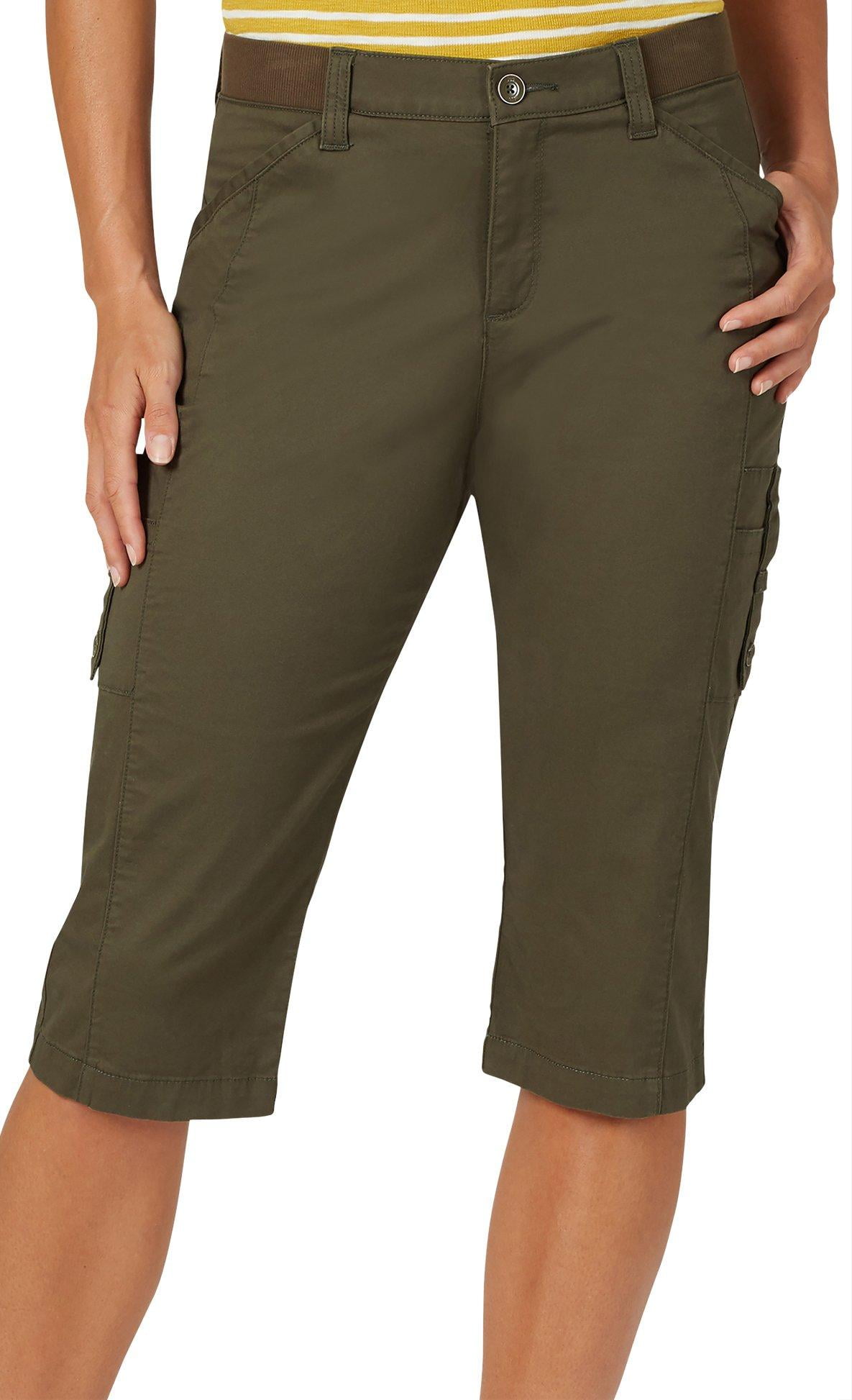 lee relaxed fit cargo capris