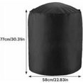 thumbnail image 2 of Funda impermeable para barbacoa, protector de parrilla de tela Oxford 210D, lona duradera para barbacoa al aire libre, 58 x 77 cm, 2 of 5