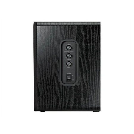 Insignia™ - 25W Bluetooth Bookshelf Speakers (Pair) - Black