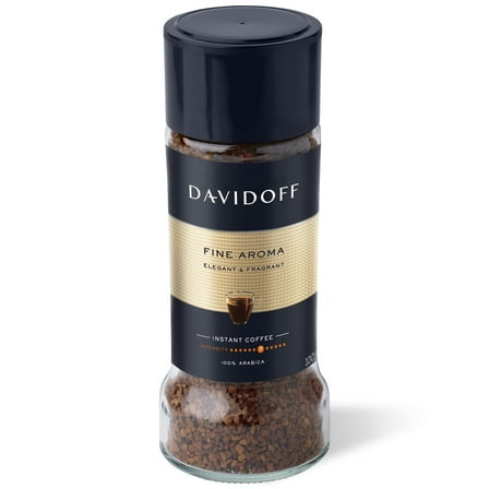 Davidoff Cafe Fine Aroma Instant Coffee, 3.5-Ounce Jars
