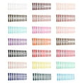 thumbnail image 2 of Fake Nail Set French Style Scratch and Lightweight Manicure Resistant Press-on Fingernails Full Cover Removable Trimble Adjustable Manicure Stickers Type 1, 2 of 7
