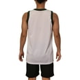 thumbnail image 3 of Lappel Men's Mesh Athletic Basketball Jersey College Sports Team Uniforms Size up to 3XL Made in USA, 3 of 4