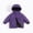 Purple, variant on Gyujnb Girls Winter Jacket, Girls Winter Down Jacket Warm Thickened Coat Windproof Cold Weather Outerwear for Kids Youth,Size:7-8 Years