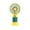 Yellow, variant on Mini Portable Fan Handheld Cute Design,Fruit Personal Desk Fan with Phone Holder Base,Lightweight USB Rechargeable for Stylish Girls,3 Speed Settings for Travel Indoor Outdoor Use