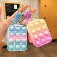 thumbnail image 4 of Porte-Monnaie en Silicone Simple Poussoir Sac Jouets Pop Fidget Sacs à Main, 4 of 5