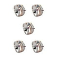 thumbnail image 3 of Dalazy Classy And Colorfast Jewelry For Nobility And Y2K Enthusiasts Not Easily Deform Fluent Lined All Ocassion Suitable Glod 6 5Set, 3 of 6