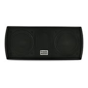 Acoustic Audio AA32CB Mountable Indoor Speakers 2100 Watts Black Bookshelf 7 Speaker Set AA32CB-7S