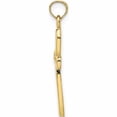 thumbnail image 2 of 10K Yellow Gold Cross With Filigree Center Charm (25.6 X 14) Made In United States 10k8515, 2 of 5