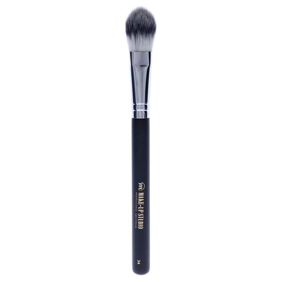 Foundation Brush Synthetic Hair - 34 Large by Make-Up Studio for Women - 1 Pc Brush