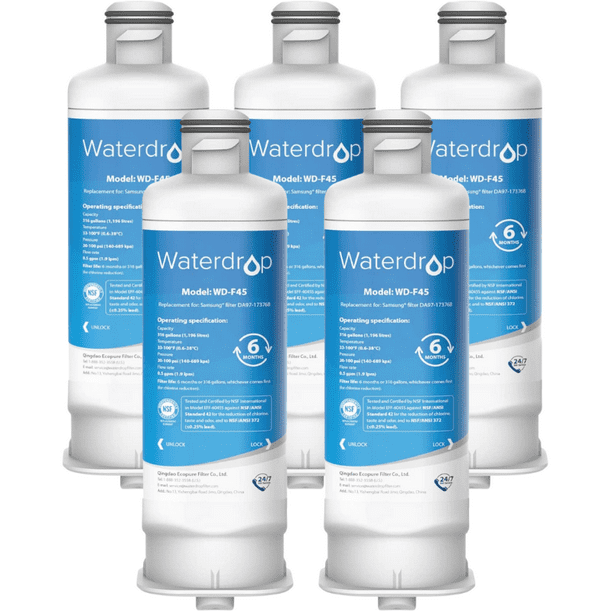 Waterdrop DA9717376B water Filter Replacement for Samsung HAFQIN/EXP
