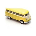 thumbnail image 2 of 2.5" Kinsmart 1962 VW Volkswagen Bus Diecast Model Toy Car 1:64 Pastel Yellow, 2 of 3