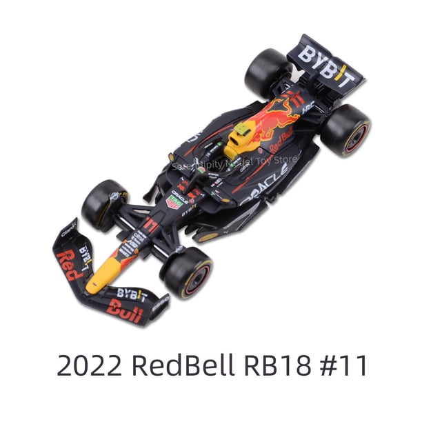 Bburago-modelo de coche de carreras RB18 RB16B #33, coche de fórmula F1 de Turquía, vehículos fundidos a presión estáticos, modelo coleccionable, 1:43, 2022 Fivean unisex
