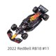 thumbnail image 1 of Bburago-modelo de coche de carreras RB18 RB16B #33, coche de fórmula F1 de Turquía, vehículos fundidos a presión estáticos, modelo coleccionable, 1:43, 2022 Fivean unisex, 1 of 2