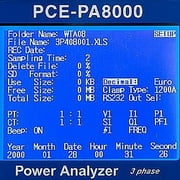 Power Analyzer PCE-PA 8000