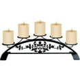 thumbnail image 1 of Village Wrought Iron C-PLB-173 Design Victorien - Bougeoir en Fer Forgé, 1 of 4