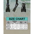 thumbnail image 4 of Reef Tourer Aletas de Snorkel para Niños y Adultos, Talón Abierto Ajustable, Aletas Compactas de Hoja Corta para Natación y Snorkel, Tamaño de Viaje, RF0106P, Negras, Medianas, 4 of 6