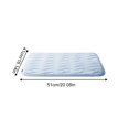 thumbnail image 3 of Pet Cooling Mat for Large Dogs Thin Breathable Indoor Crate Pad with Chill Cool Fiber Portable Washable Kennel Mat Ice Silk Summer Outdoor Floor Pad for Dogs Cats 20x16 Inch, 3 of 8