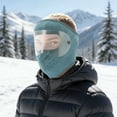 thumbnail image 2 of Unique Bargains 1 Pc Cold-proof Face Mask Removable Balaclava for Cycling Blue, 2 of 6