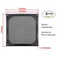 thumbnail image 2 of Filtro de polvo para ventilador, carcasa de ordenador, 140 mm, IMSURQLTyprise, paquete de 4, 2 of 6