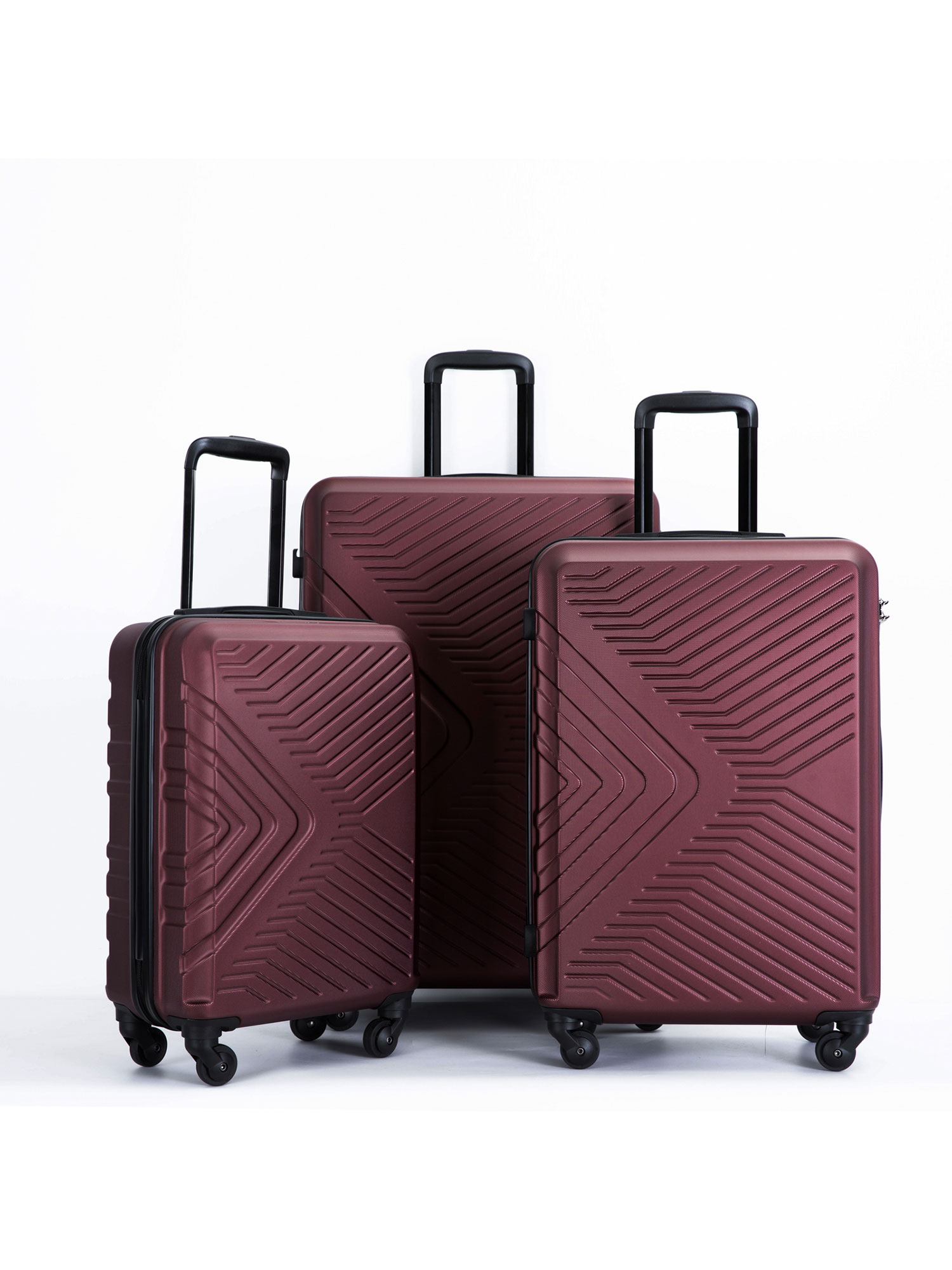 set of two suitcases