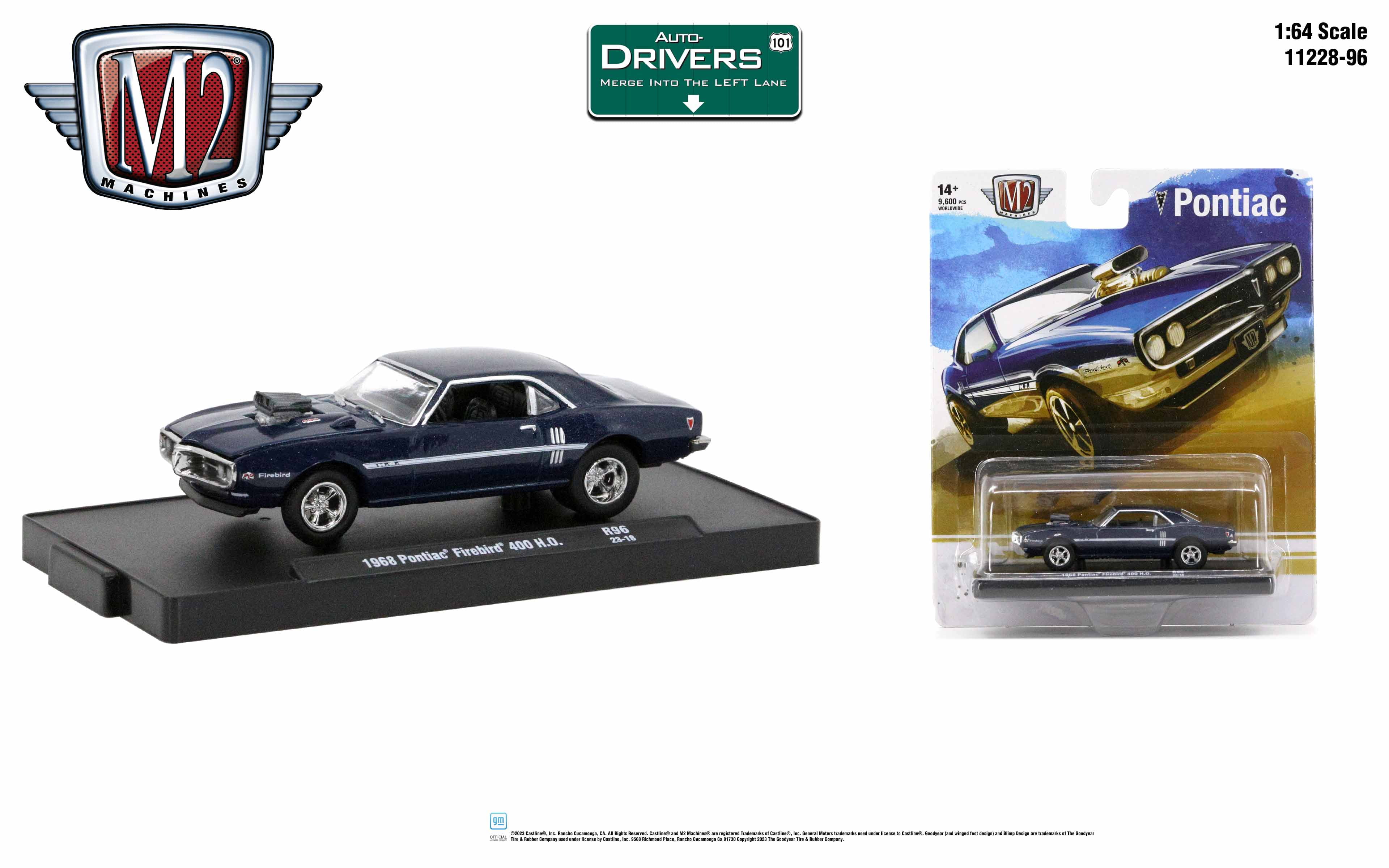 M2 Machines Auto-Drivers 1:64 R99 1971 Dodge Charger R/T 440