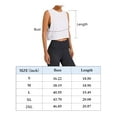 thumbnail image 6 of ADREAMLY Workout Tank Top Sleeveless Sports Shirt Loose Crop Tops for Women, 6 of 6