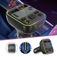 thumbnail image 4 of Binmer Car MP3 Double USB Interface 3.1A Intelligent Fast Charging Intelligent Charging LED Screen Intelligent Noise Reduction Lossless Audio Decoding, 4 of 7
