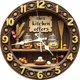 thumbnail image 1 of Reloj De Pared Redondo De Madera, Silencioso, Sin Tictac, Funciona Con Pilas, Fácil De Leer, Ideal Para La Decoración Del Hogar En La Sala De Estar, La Cocina O El Dormitorio. 25 25CM Cq2115c, 1 of 8