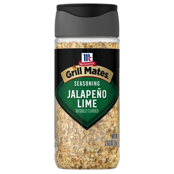 McCormick Grill Mates Jalapeno Lime Seasoning, 2.62 oz Bottle
